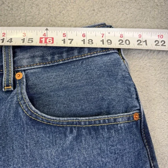 Levis 517 Jeans Mens 40x34 Blue Bootcut Denim Medium Wash Classic Fit **38x34** - Picture 8 of 16